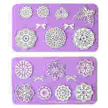 Amazon Vendor Cake Décoration Outil Fleur Embossing Lace Fondant Mold